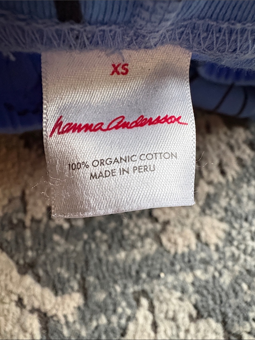 Hannah Anderson, bunny, organic cotton lounge pants - Picture 3 of 6